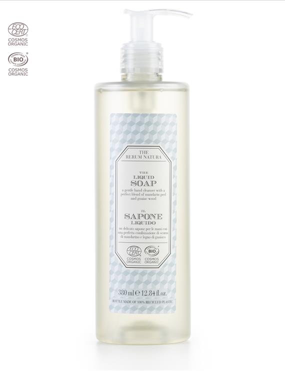 Jabón Líquido con Cáscara de Mandarina y Madera de Guayacán